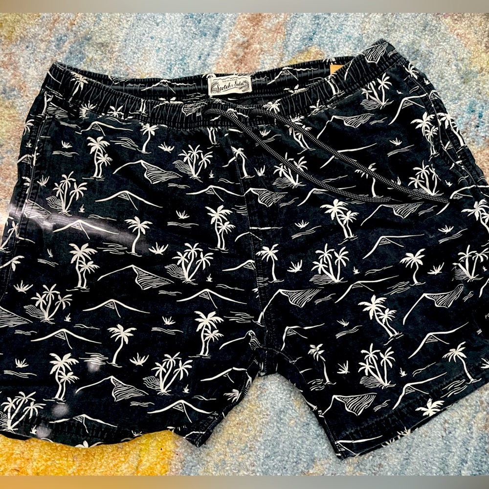 Men’s Scotch And Soda Swim Trunks